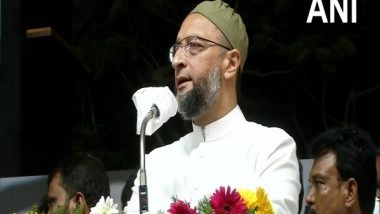 India News | Owaisi Gives Adjournment Notice in LS over Construction of Haj House in Delhi's Dwarka