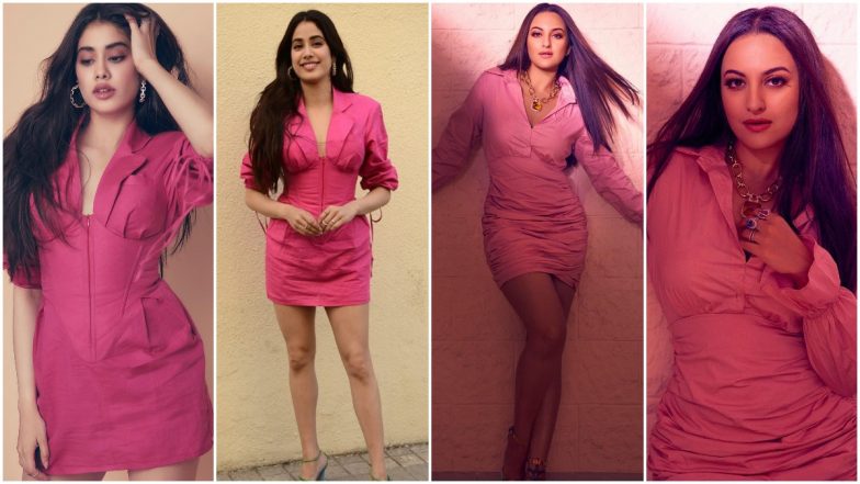 Fashion Faceoff: Janhvi or Sonakshi, Who Nailed this Pink Outfit Better?