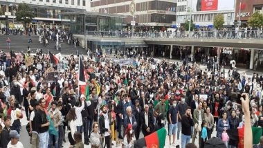 World News | Afghans Hold Demonstration Against Taliban in Sweden