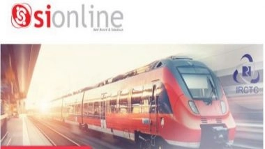 Business News | SiOnline Partners with IRCTC to Offer Authorized Agent Registration Services