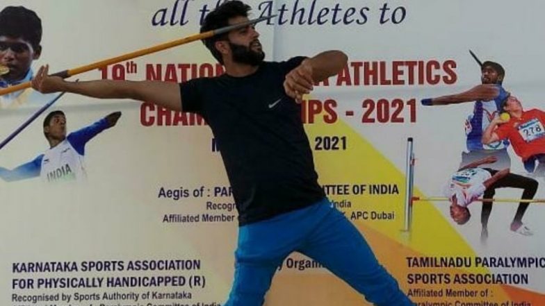 Ranjeet Bhati at Tokyo Paralympics 2020, Javelin Live Streaming Online: Know TV Channel & Telecast Details for Javelin Throw Final