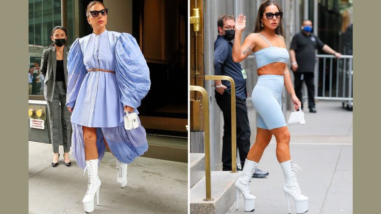 Lady Gaga Takes Fashion To Next Level As She Steps Out In 8-Inch Platform Heels Boots, See PHOTOS