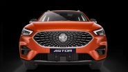 MG Astor Mid-Size SUV Unveiled, To Get Level 2 ADAS & In-Car AI Personal Assistance