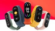 Mi Band 6 To Be Launched in India on August 26, 2021; Check Expected Prices & Other Details Here