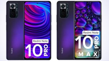 Redmi Note 10 Pro, Redmi Note 10 Pro Max Now Available in New Dark Nebula Colour; Check Prices & Other Details
