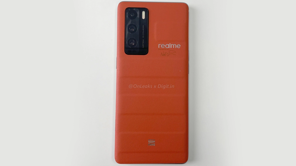Realme GT Master Explorer Edition Orange colour variant leaked