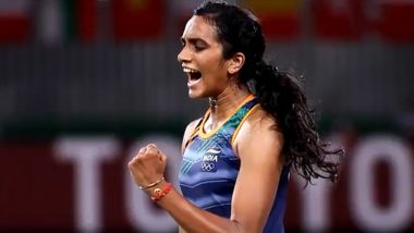 PV Sindhu Wins Bronze Medal at Tokyo Olympics 2020: Kiren Rijiju, Anurag Thakur, Capt Amarinder Singh And Other Politicians Applaud The Indian Shuttler