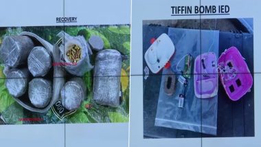 Punjab: Tiffin Box Carrying IED And Other Explosives Recovered From Amritsar; Police Suspect Involvement of Drones From Across The Border