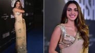 Raksha Bandhan 2021 Celeb-Inspired Look: Kiara Advani Gives Ethnic Fashion Inspo In Gorgeous Beige Gold Metal Work Saree (View Pics)