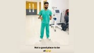 Ravindra Jadeja Shares Picture From Hospital After Undergoing Knee Scans Following IND vs ENG 3rd Test 2021, Says, &lsquo;Not a Good Place To Be At&rsquo;