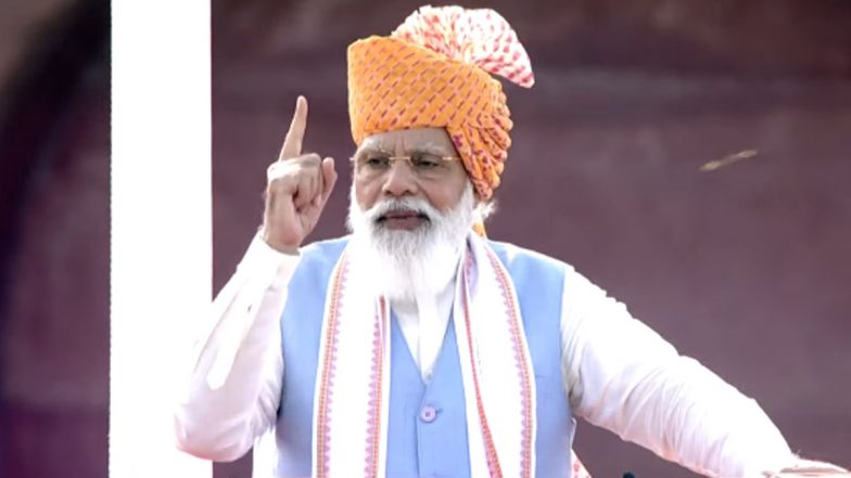India Responding to Terrorism, Expansionism With Great Courage, Says PM Narendra Modi on Independence Day
