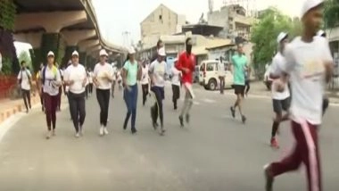 India News | Run for Cleanliness Organised to Celebrate Azadi Ka Amrit Mahotsav in J-K's Jammu