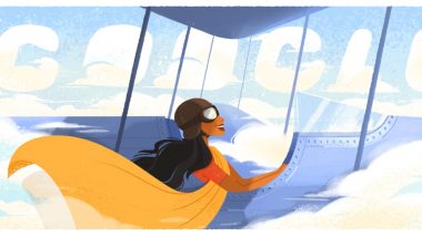 Sarla Thukral, First Indian Woman to Pilot an Aircraft Gets a Tribute With Google Doodle on Her 107th Birthday