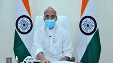 India News | Neeraj Chopra 'did Wonders' Says Rajnath Singh on Athlete's Gold Medal