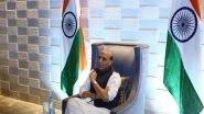 India News | Rajnath Singh Leaves for Pune to Interact with Olympians from Armed Forces Who Participated in Tokyo