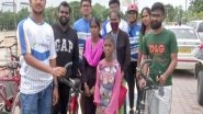 India News | Hyderabad-based Organisation Collects Pre-used Cycles, Repairs and Donates Them to the Needy