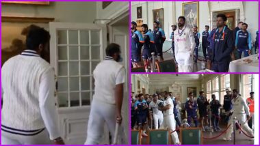 Mohammed Shami, Jasprit Bumrah Receive Rousing Welcome Back to Dressing Room After Fighting Partnership on Day 5 of Lord’s Test (Watch Video)