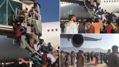 Afghanistan Crisis: Air India Flight to Kabul Cancelled After Suspension of Operations at Hamid Karzai Airport; Latest Developments After Taliban Takes Control