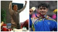 Sunil Gavaskar Celebrates Neeraj Chopra's Gold Medal Win, Sings 'Mere Desh Ki Dharti' After Indian Athlete's Historic Performance at Tokyo Olympics 2020 (Watch Video)
