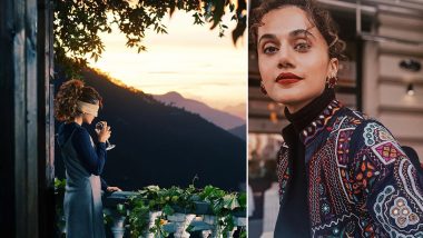 Blurr: Taapsee Pannu Shares a Glimpse of Her Character As ‘Gayatri’ From the Scenic Location of Her Upcoming Film (View Pic)