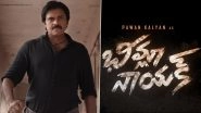 Bheemla Nayak First Glimpse: Pawan Kalyan&rsquo;s Rowdy Entry On Thaman S&rsquo; Upbeat Music Is All We Need To Get Excited for the Film (Watch Video)