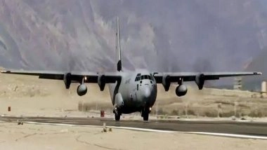 India News | Lockheed Martin Bags USD 328 Million Indian Contract to Support C-130J Aircraft Fleet