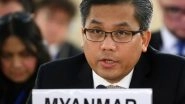 World News | Two Arrested in US for Plotting to Kill Myanmar's UN Envoy