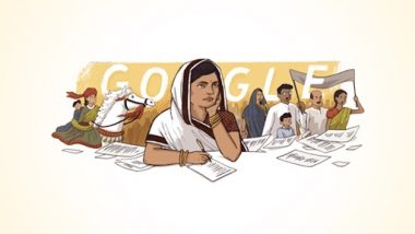 Subhadra Kumari Chauhan 117th Birth Anniversary: Google Honours India's First Woman Satyagrahi and Renowned Poet With A Doodle