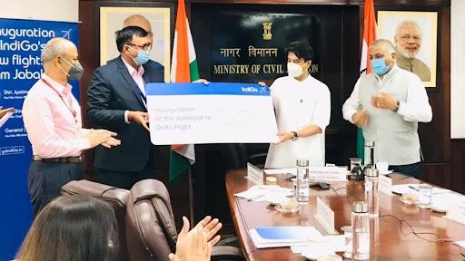 IndiGo Flights on Jabalpur-Delhi Route Inaugurated by Jyotiraditya Scindia; Check Timings and Full Flight Schedule Here