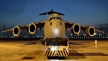 Afghanistan Crisis: Human Remains Found in Wheel Well of Military Plane C-17 Globemaster That Departed from Kabul, Says US Air Force