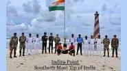Swarnim Vijay Varsh Celebrations: Victory Flame Taken to Indira Point, National Flag Hoisted To Mark 50th Year of India&rsquo;s Victory in 1971 War Against Pakistan