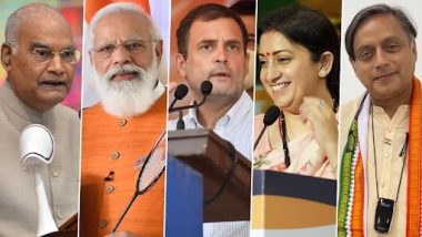 Janmashtami 2021 Wishes: President Ram Nath Kovind, PM Narendra Modi, Rahul Gandhi and Several Other Leaders Greet People of Nation on Krishna Janmashtami (Read Tweets)