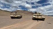 Indian Army Tank Regiments Prepared for Operations in High Altitude Areas of Eastern Ladakh, Says Official