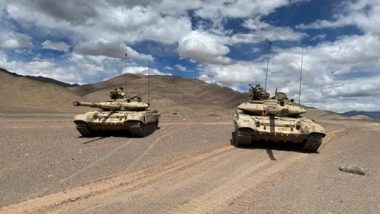 Indian Army Tank Regiments Prepared for Operations in High Altitude Areas of Eastern Ladakh, Says Official
