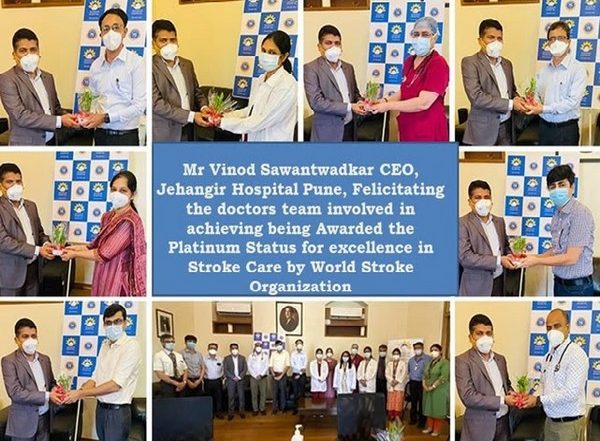 Business News | Pune-based Jehangir Hospital Felicitated with World Stroke Organisation Award