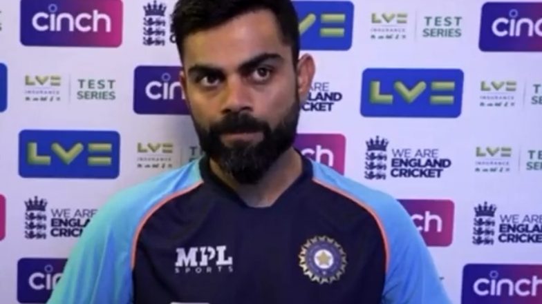 Virat Kohli’s Reaction to a Journalist During Press Conference Goes Viral! Netizens React as Indian Cricket Captain Concludes His Reply With a Simple ‘Thanks’