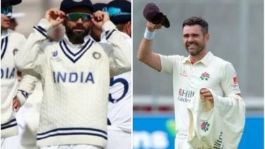 IND vs ENG 2021: Virat Kohli and James Anderson’s Rivalry To Get a Break As England Bowler May Rest To Return for the Fifth Test in Manchester