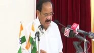 India News | VP Naidu Urges Medical Fraternity to Educate People on Safety of COVID Vaccine to Make It 'Jan-Andolan'