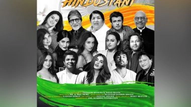 Entertainment News | 'Hum Hundustani' Sung by Lata Mangeshkar, Big B, Others Released