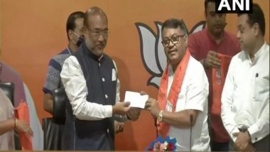 India News | Former Manipur Cong Chief Govindas Konthoujam Joins BJP