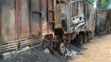 India News | 5 Dead in Assam's Dima Hasao After Miscreants Set Trucks on Fire