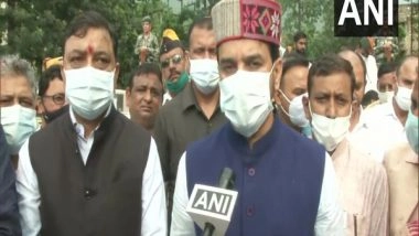 India News | Anurag Thakur Pays Tribute at Shaheed Sthal in Bilaspur, Says Himachal Pradesh Also Known as 'Veerbhoomi'