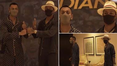 IPL 2021 Diaries: Pandya Brothers, Krunal and Hardik, Arrive for the Second Leg of T20 Tournament With Full Swag, Mumbai Indians Share Video