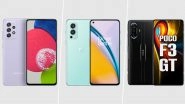 Samsung Galaxy A52s vs OnePlus Nord 2 vs Poco F3 GT: Specifications Comparison
