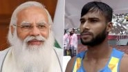 PM Narendra Modi&nbsp;Congratulates&nbsp;Praveen Kumar Says&nbsp;Medal is the Result of&nbsp;His Hard Work, Unparalleled Dedication