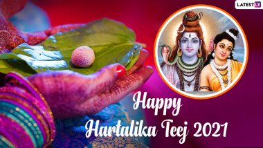 Hartalika Teej 2021 Date, Shubh Muhurat, Puja Vidhi, Dos and Don'ts: Auspicious Rituals, Mantras & Fasting Rules You Must Follow to bring in Good Luck on this Shiva-Parvati Festival