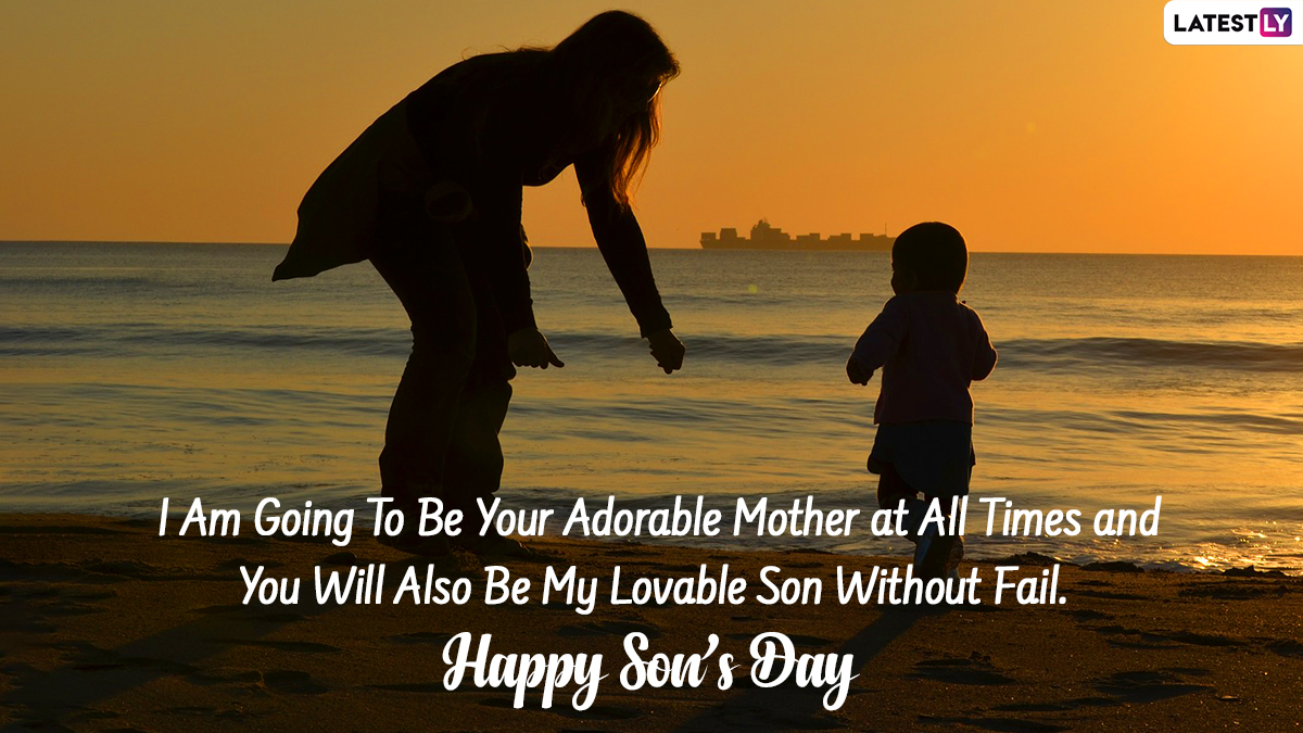 National Sons Day 21 Greetings Hd Images Whatsapp Status Video Quotes Facebook Messages And Sms To Wish Happy Son S Day Latestly
