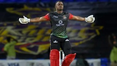 Rajasthan Royals Hails Evin Lewis for His Swashbuckling Century During St Kitts & Nevis Patriots vs Trinbago Knight Riders CPL 2021 Match