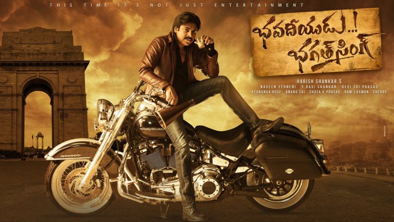 Bhavadeeyudu Bhagat Singh: Pawan Kalyan Collaborates With Harish Shankar for a Telugu Film; Check Out the First Look Poster!