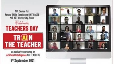 Business News | MIT FuSE - MIT-ADT University Celebrates National Teachers Day with Workshop on Artificial Intelligence for Teachers & Faculty Members